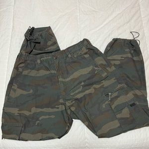 Vintage camo cargo pants